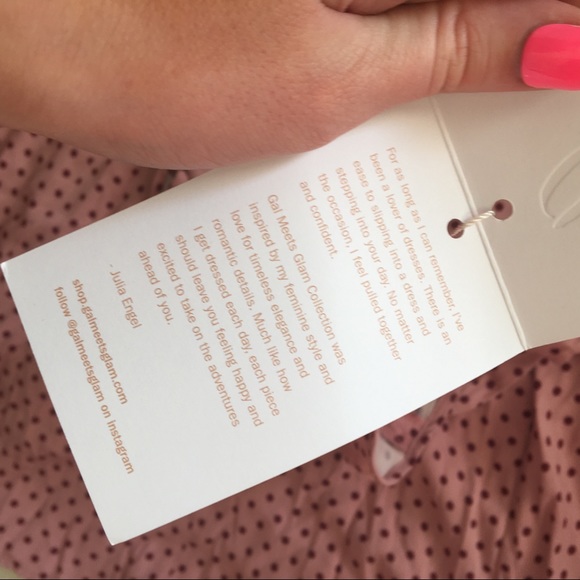 ❗️LASTCALL NWT Gal Meets Glam Corinne Dot Dress - Picture 14 of 14